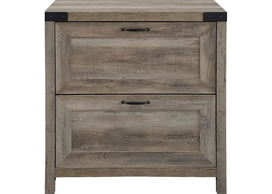 Treymour Gray Filing Cabinet