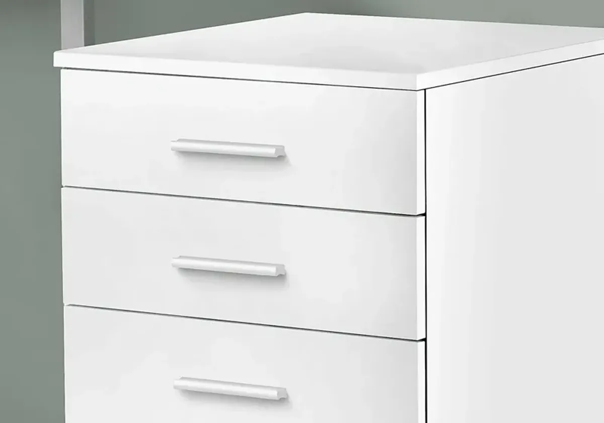 Syreeta White Filing Cabinet