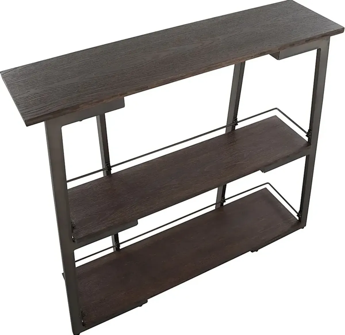 Helmken Espresso Bookcase