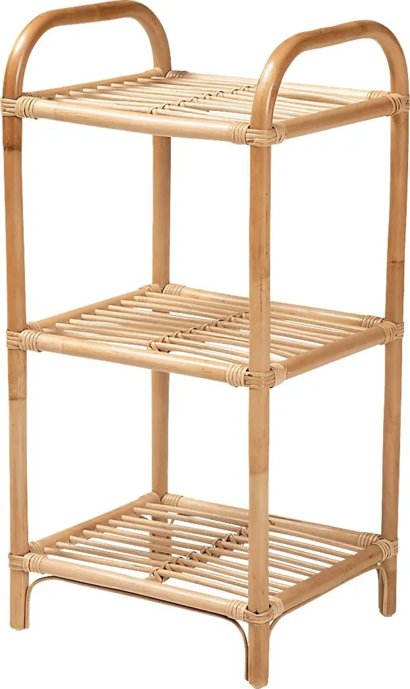 Kilmarnock Brown 3 Tier Display Shelf