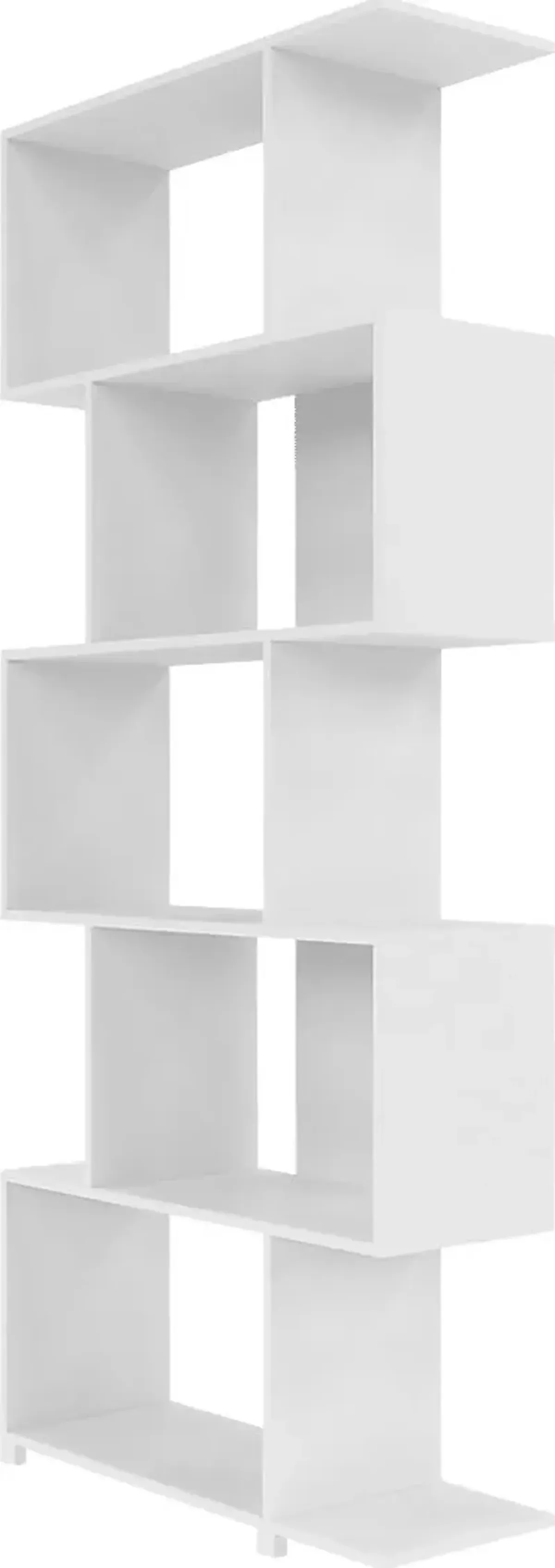 Brinlee White Bookcase