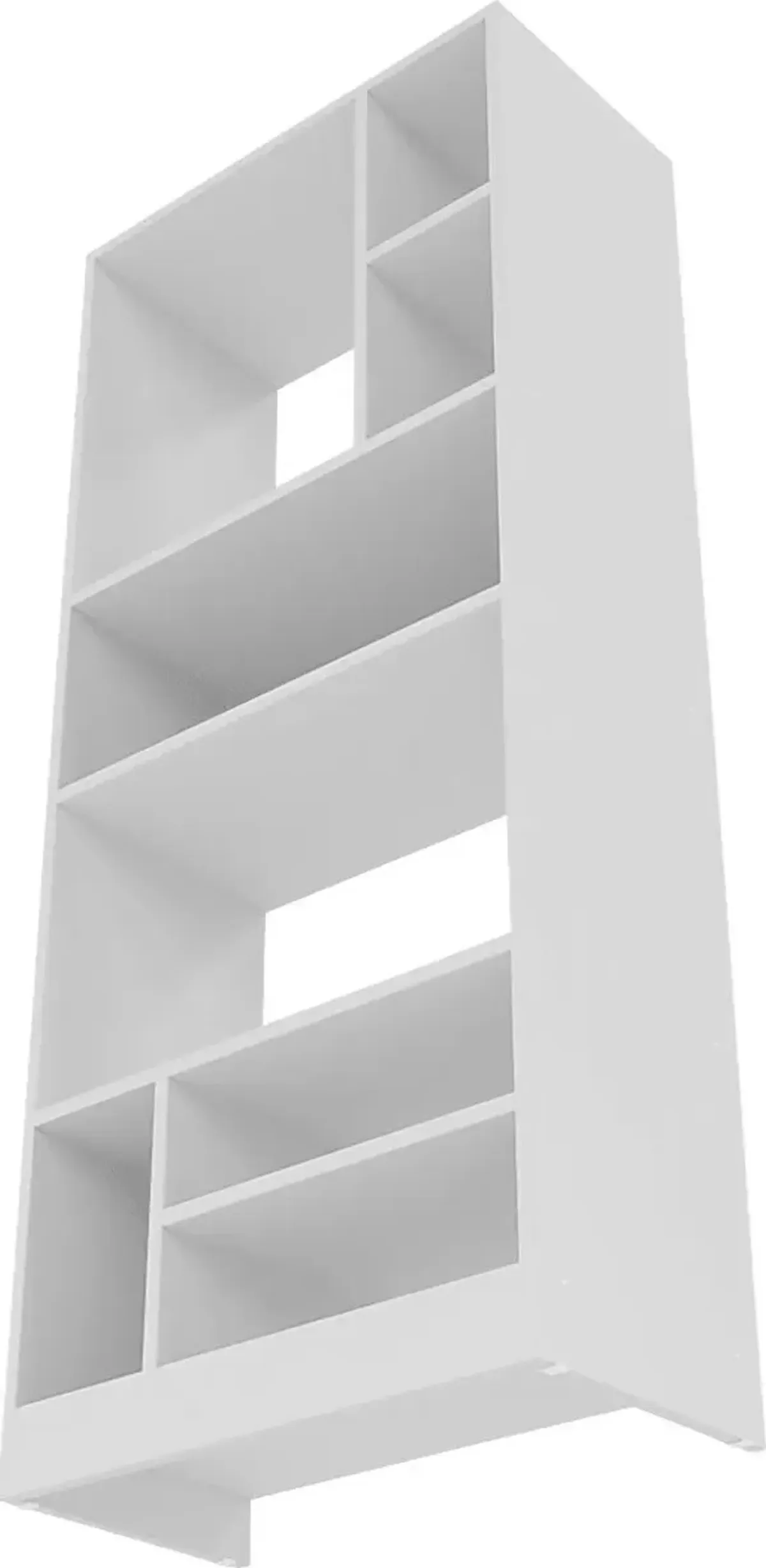 Brundrette II White Bookcase