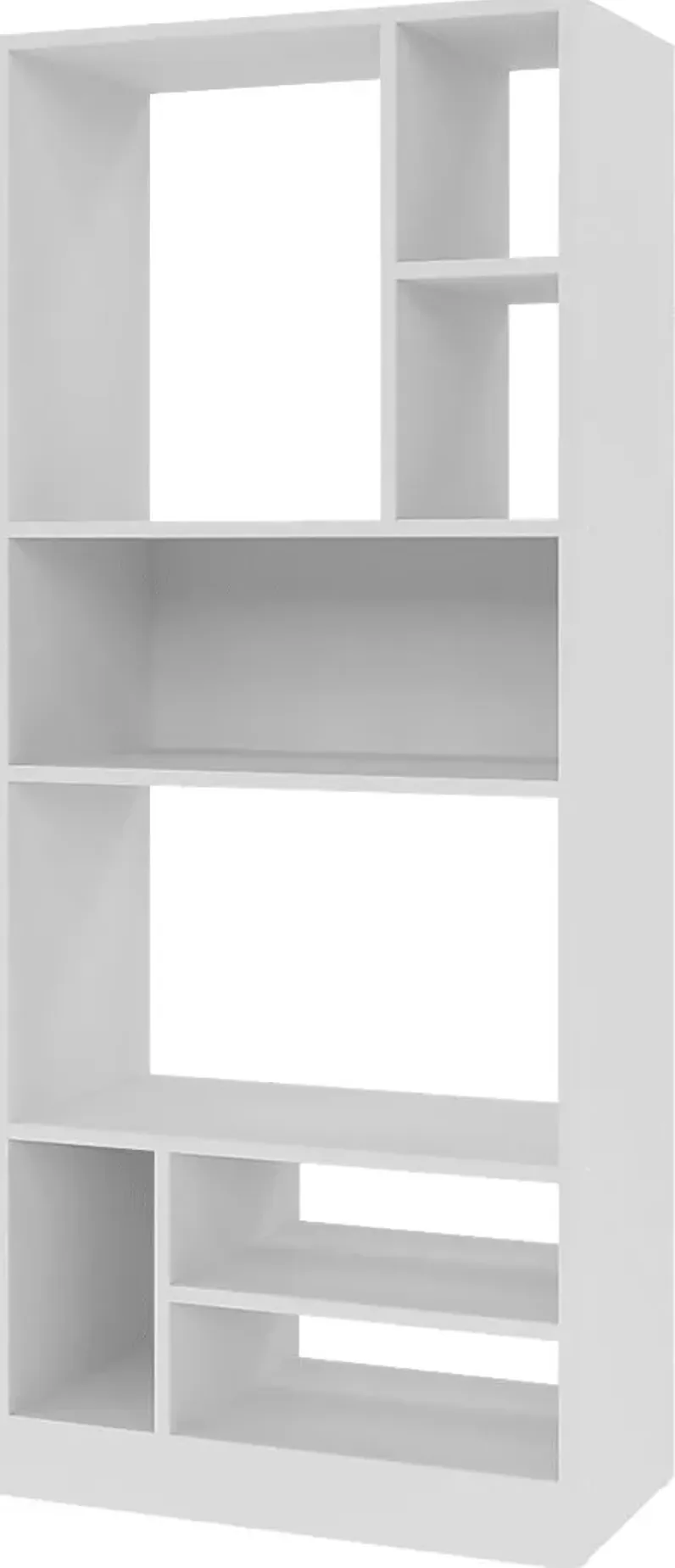 Brundrette II White Bookcase