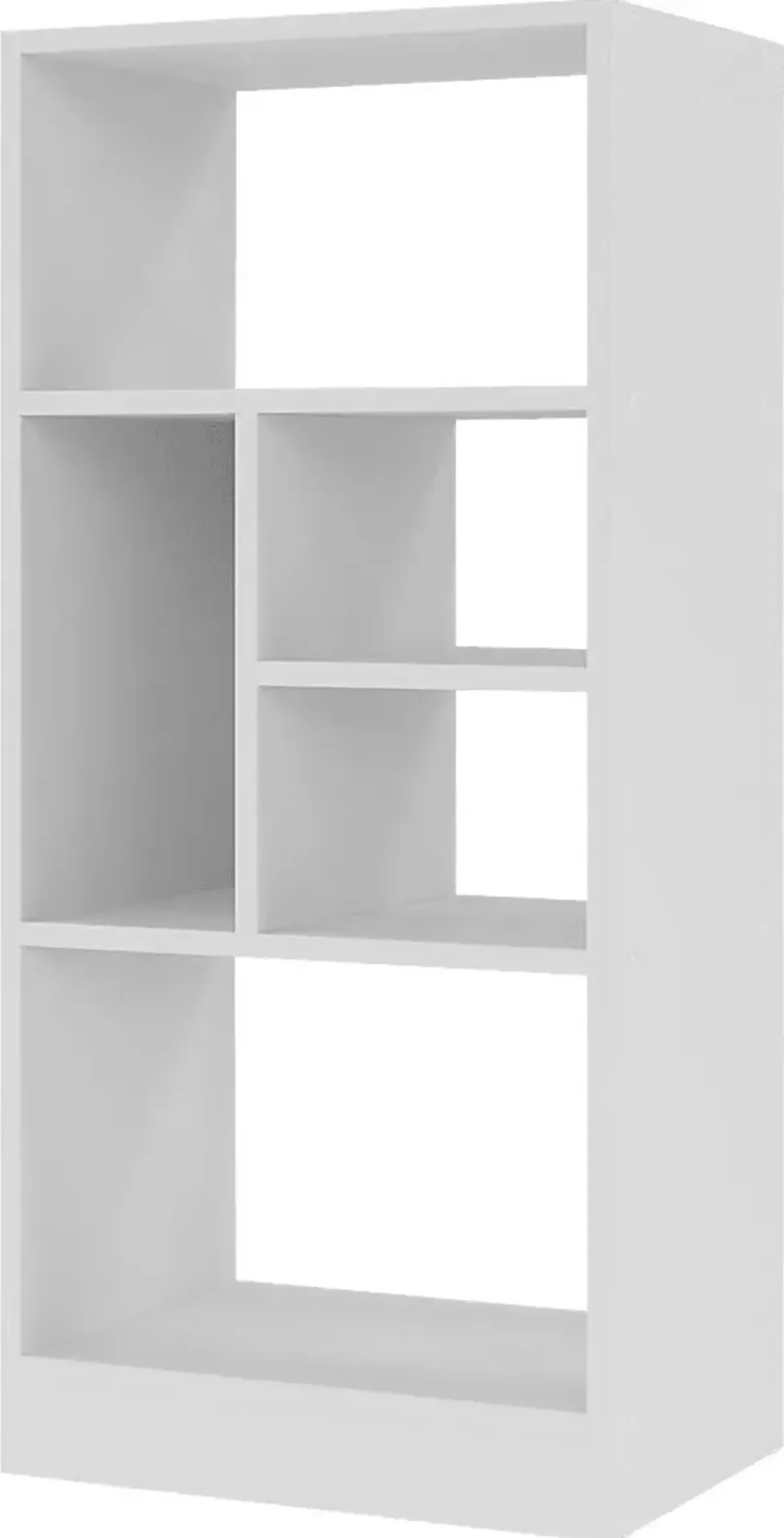 Brundrette III White Bookcase