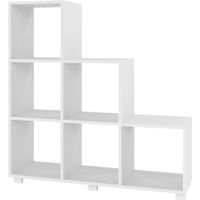 Cascio White Bookcase