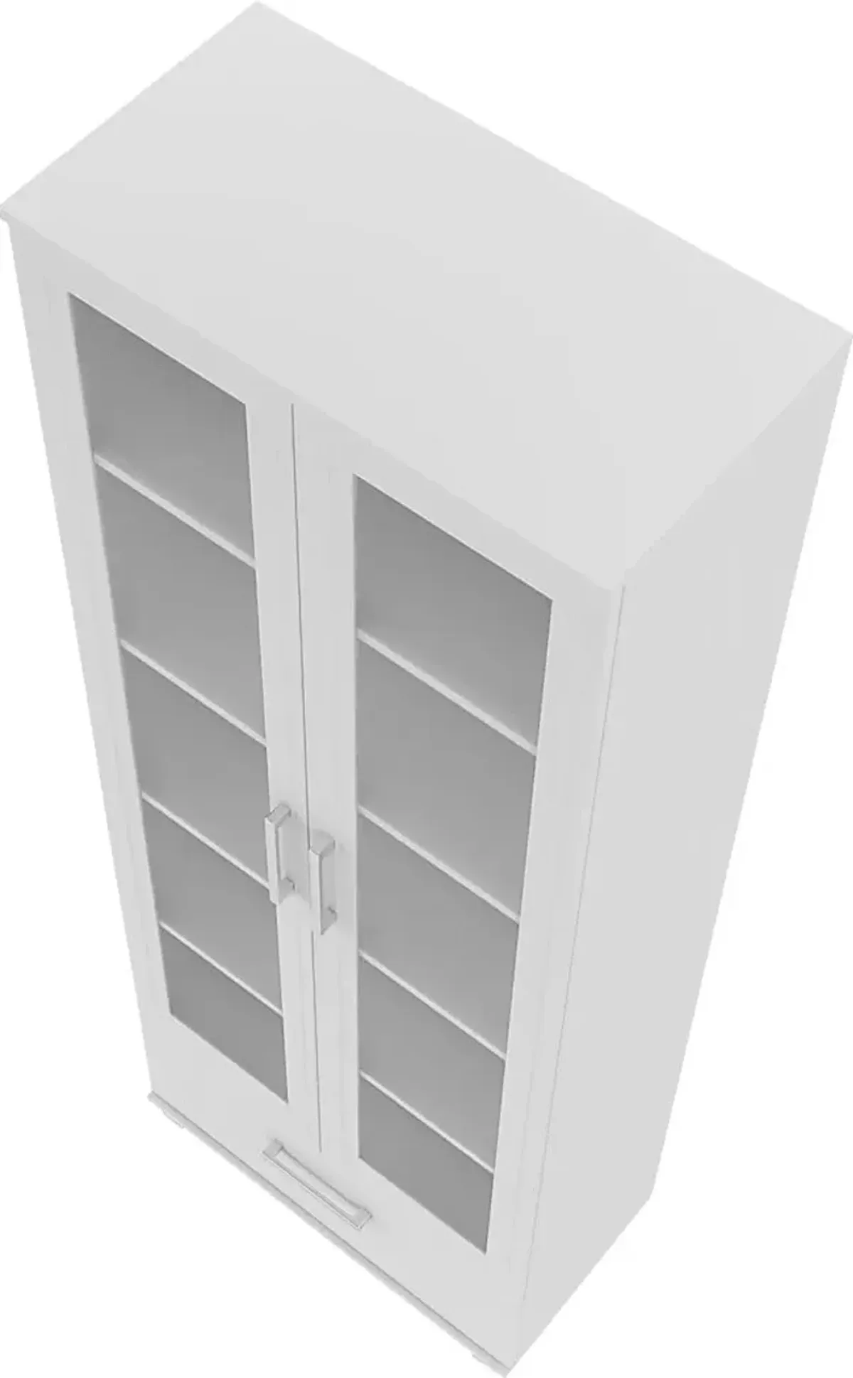 Cherryhill White Bookcase