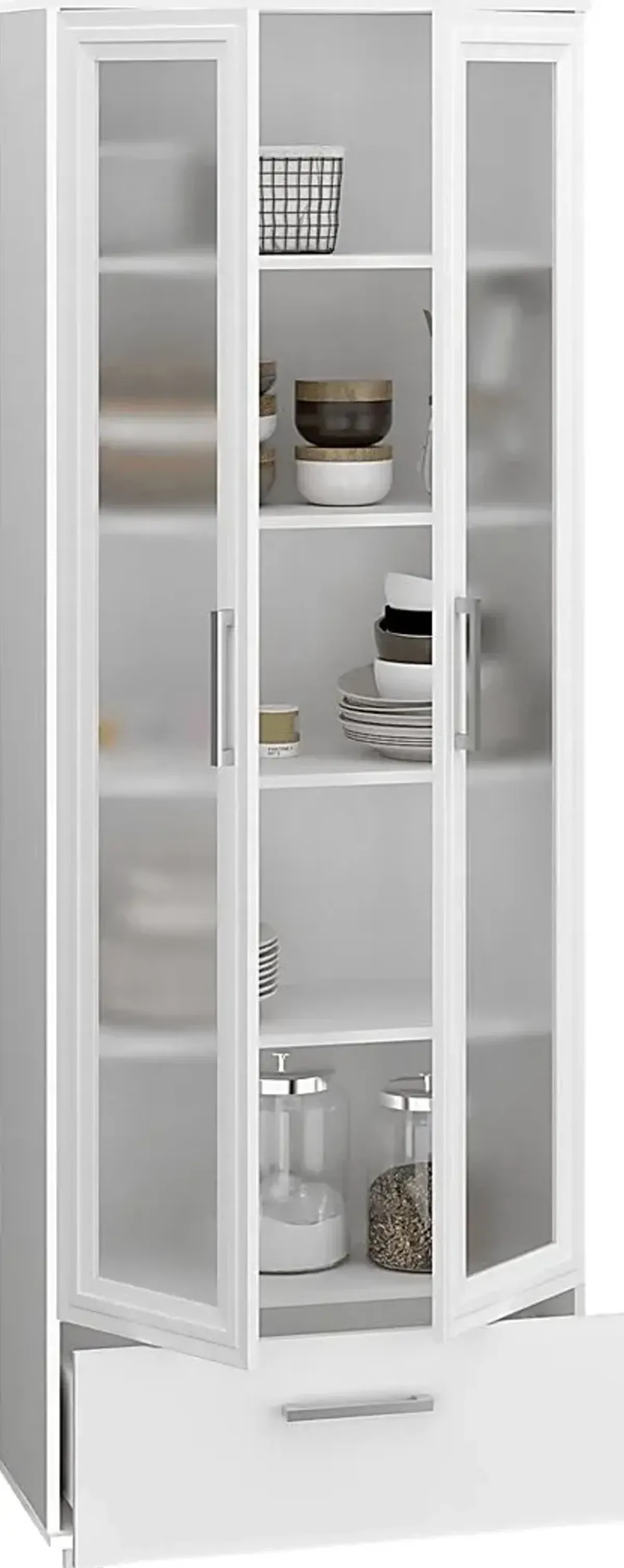 Cherryhill White Bookcase