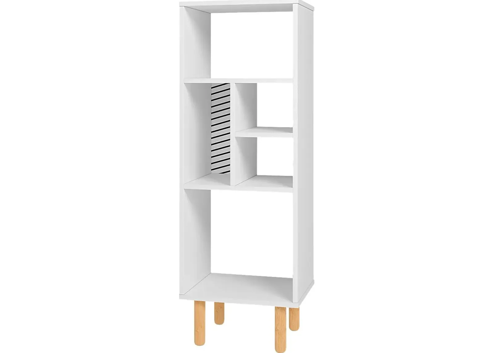 Mizeur VI White Bookcase