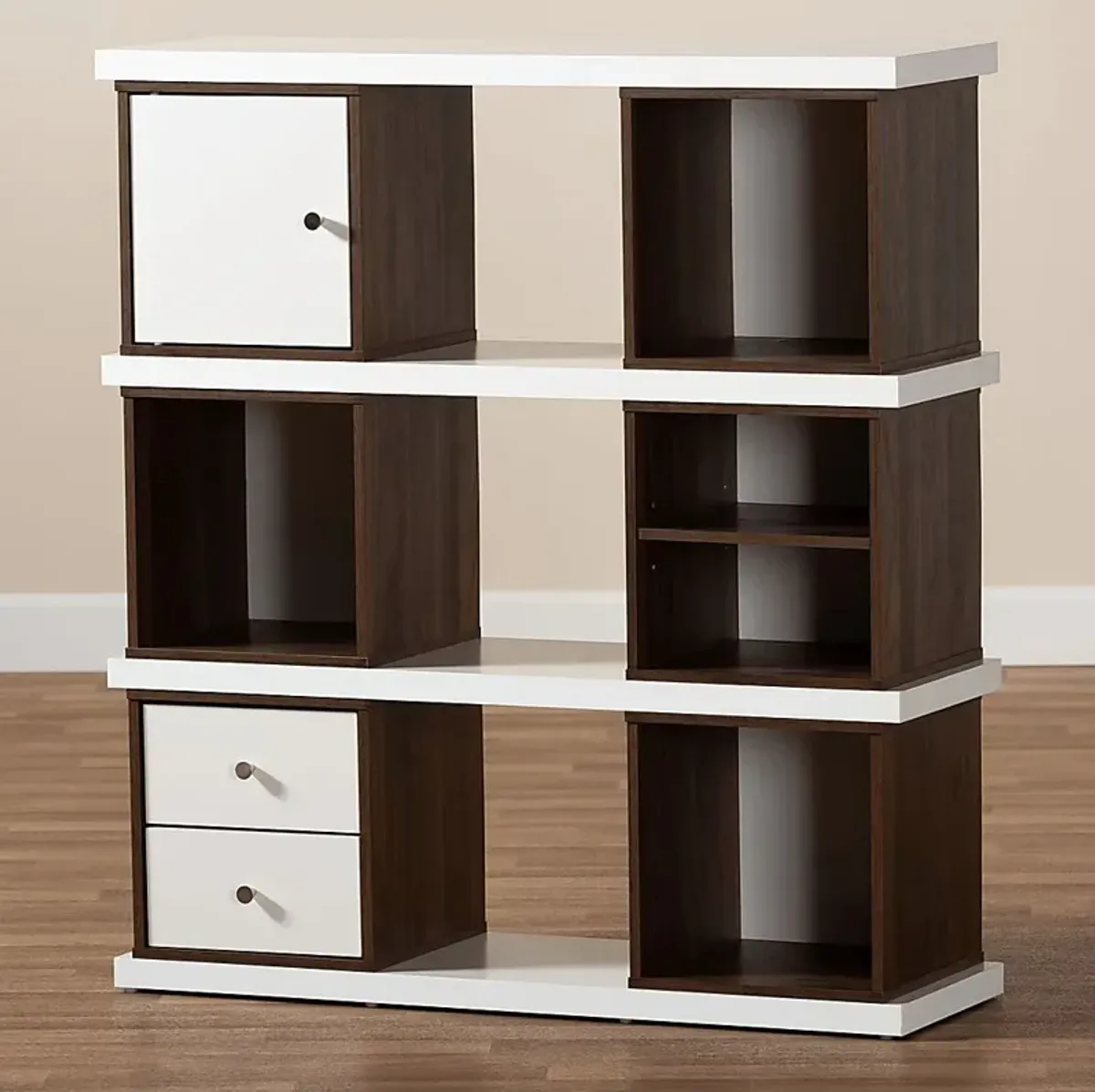 Alpenhorn White Bookcase