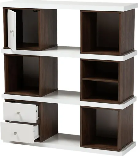 Alpenhorn White Bookcase
