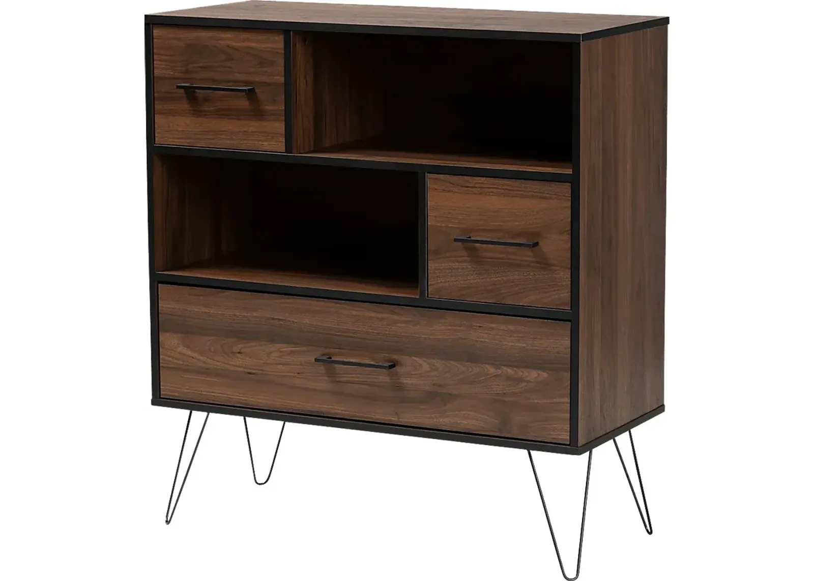 Alitak Brown Bookcase