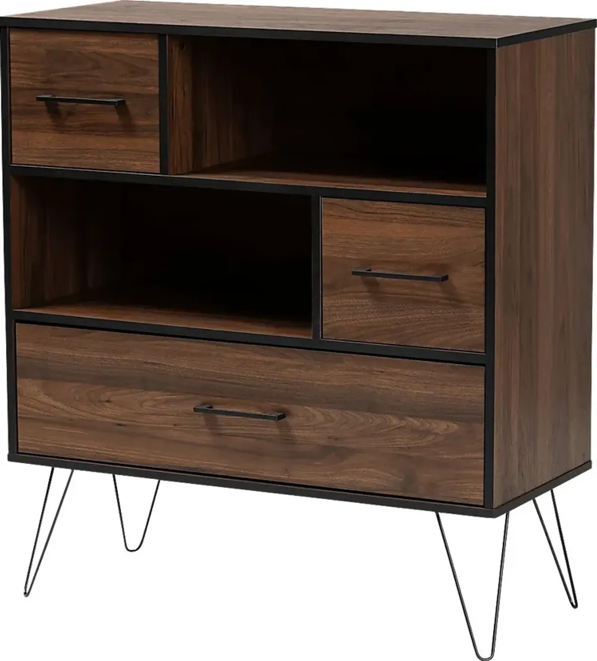 Alitak Brown Bookcase