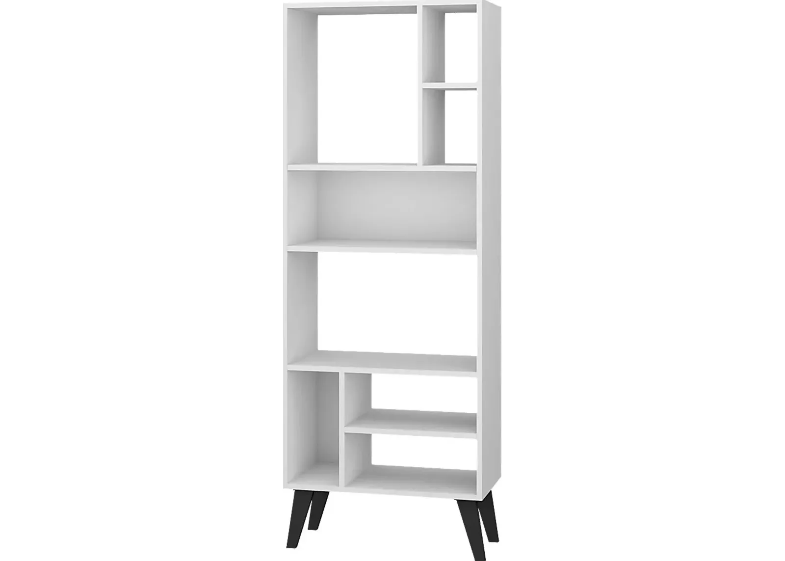 Loftus White Bookcase