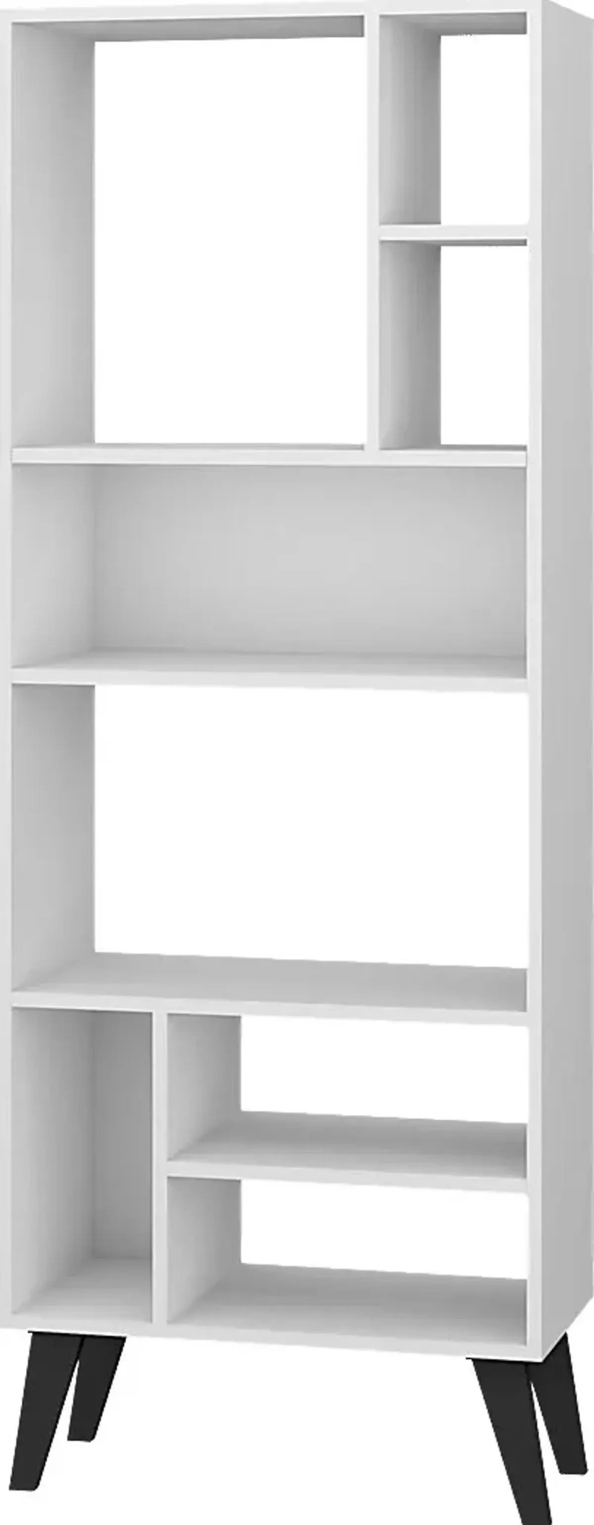 Loftus White Bookcase