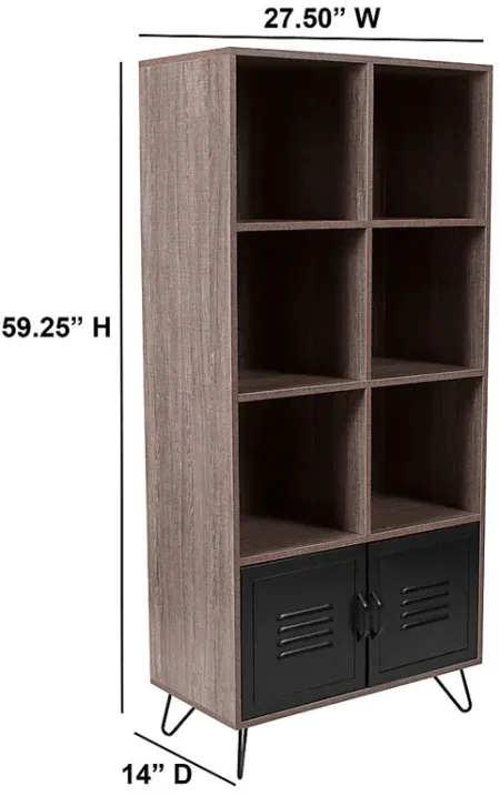 Beechdale Brown Bookcase