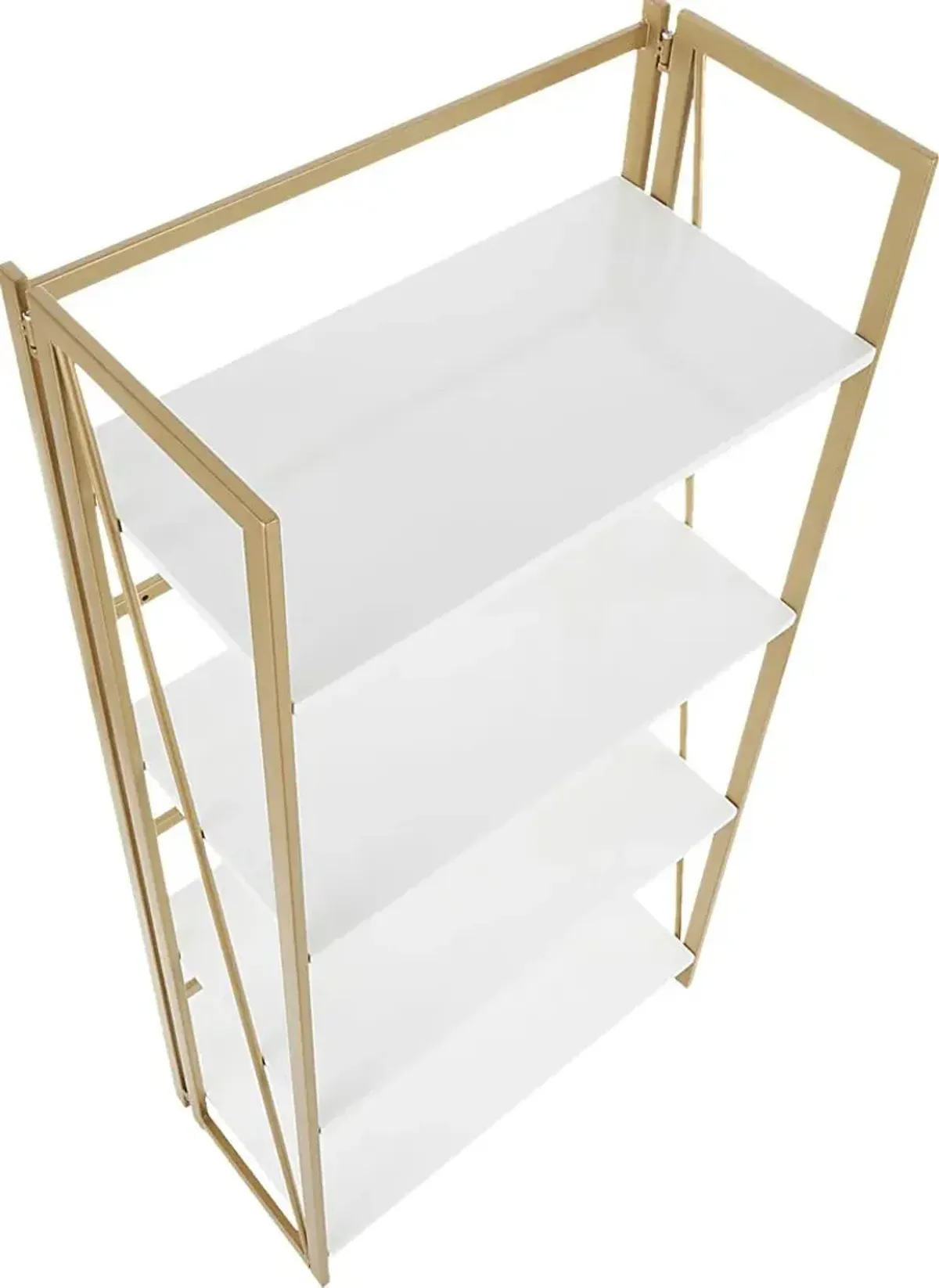 Fourche White Bookcase