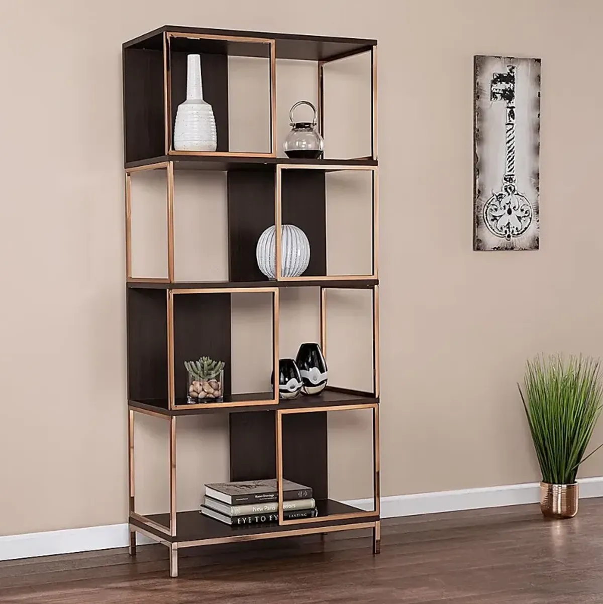 Mallgate Brown Bookcase