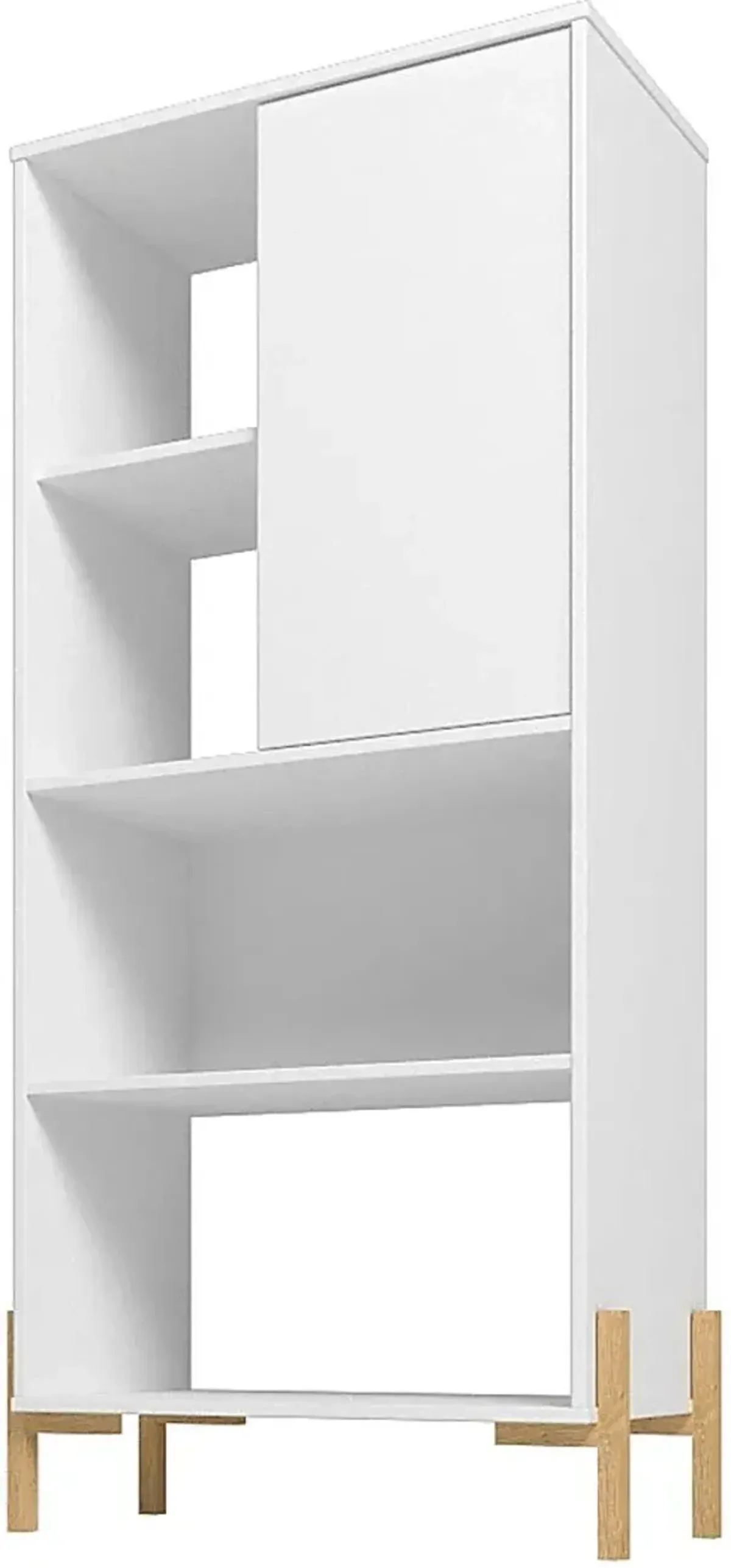 Ridgesmill White Bookcase