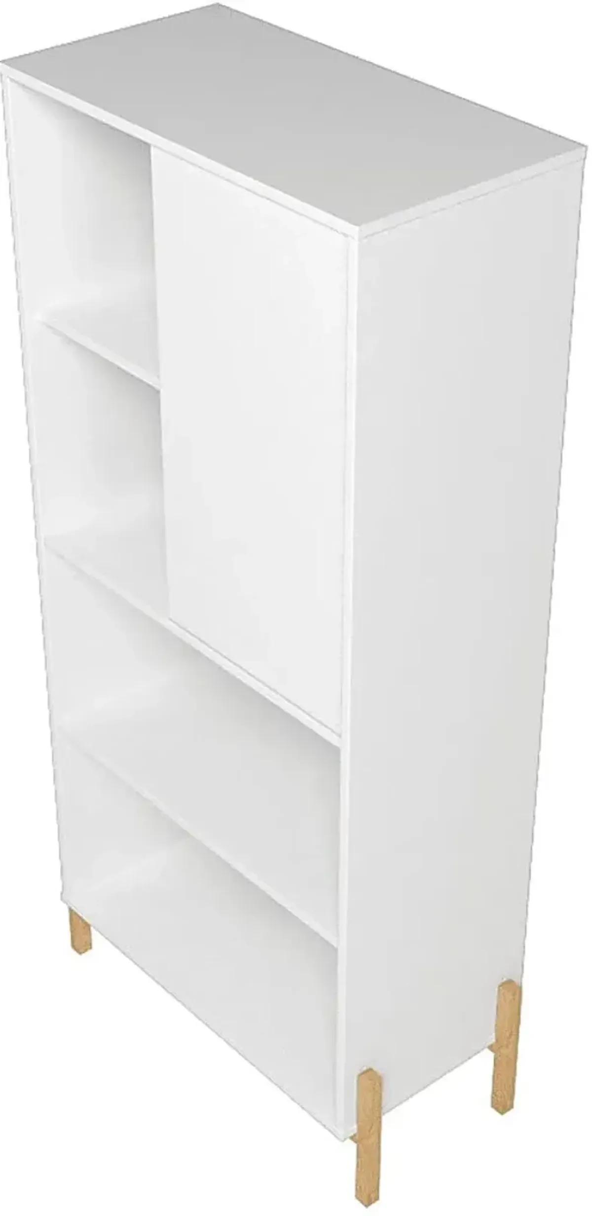 Ridgesmill White Bookcase