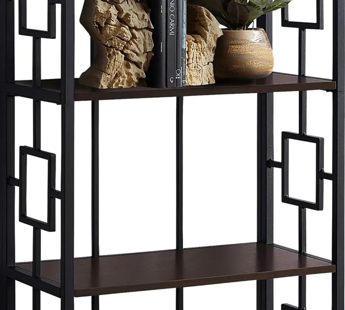 Silkriver Espresso Bookcase