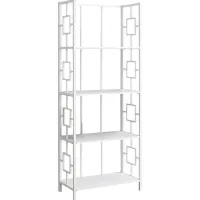 Silkriver White Bookcase