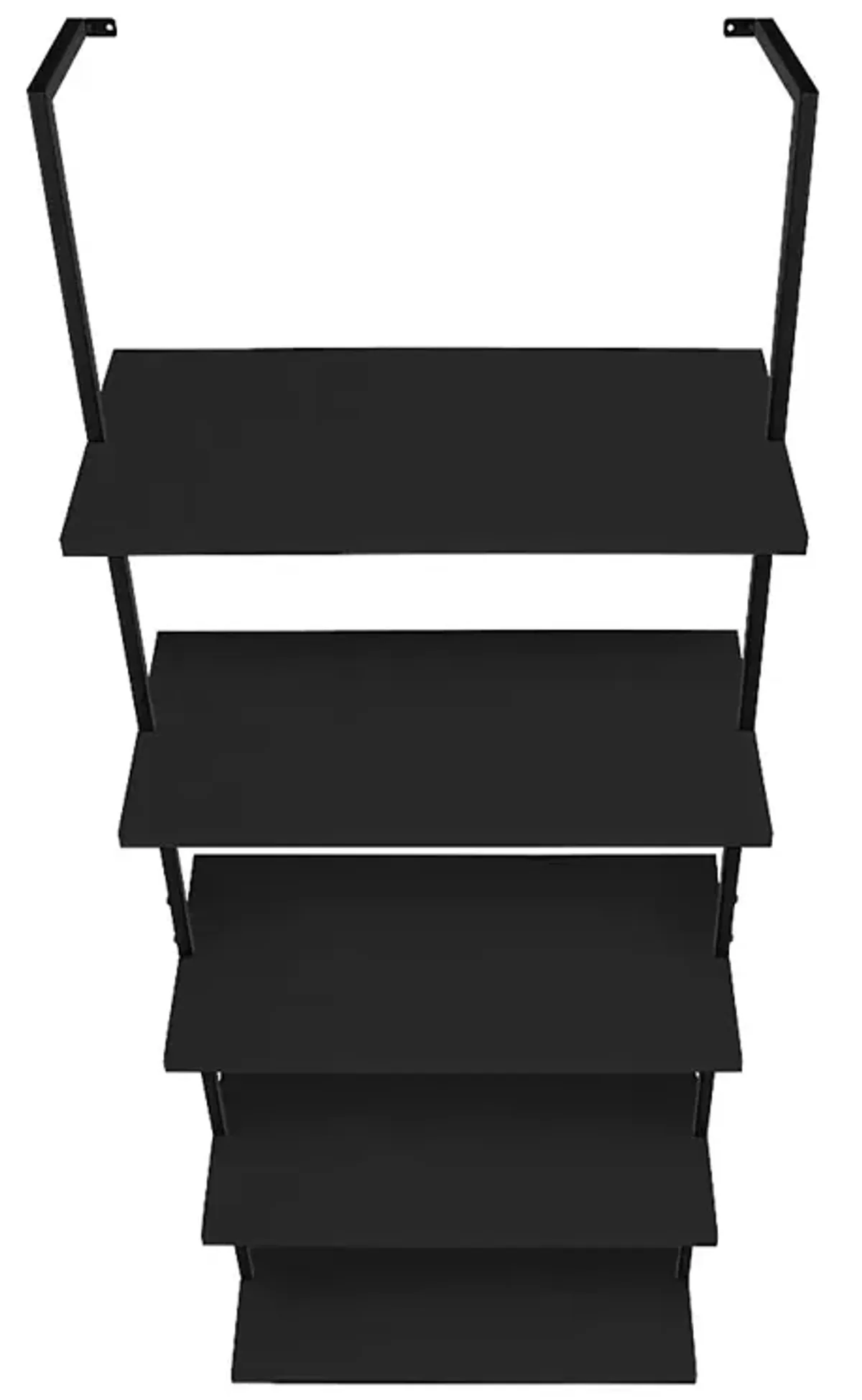 Winbrow Black Bookcase