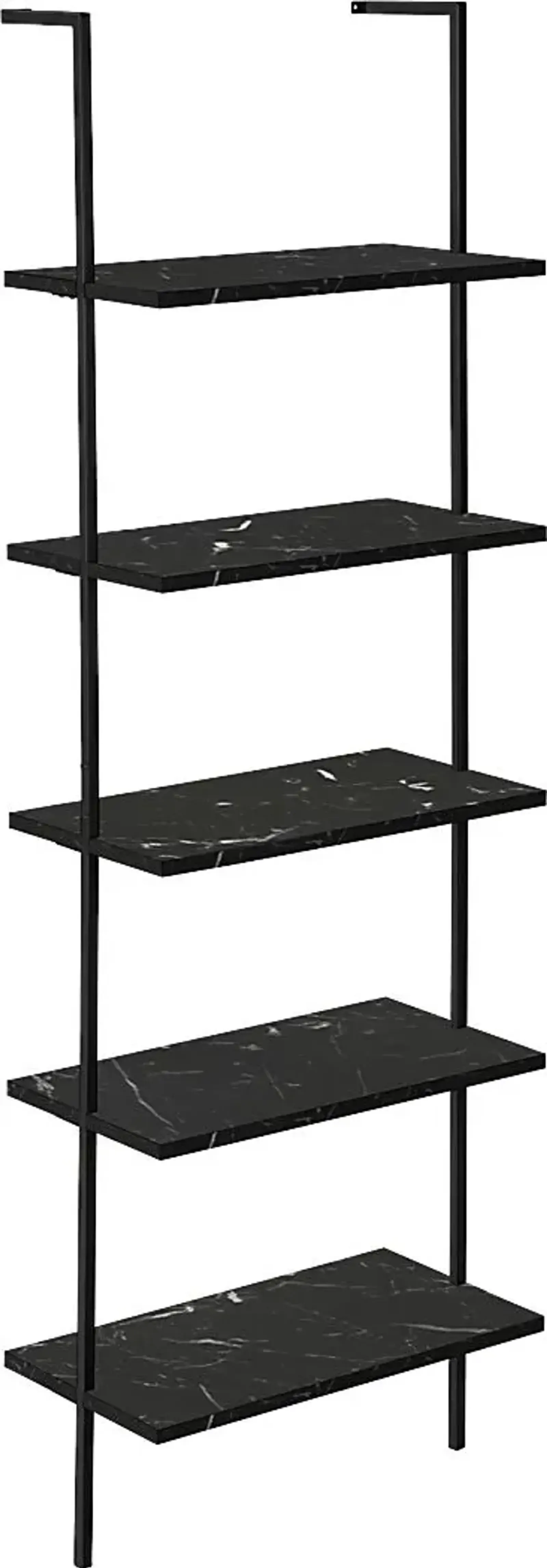 Winbrow Black Marble Bookcase