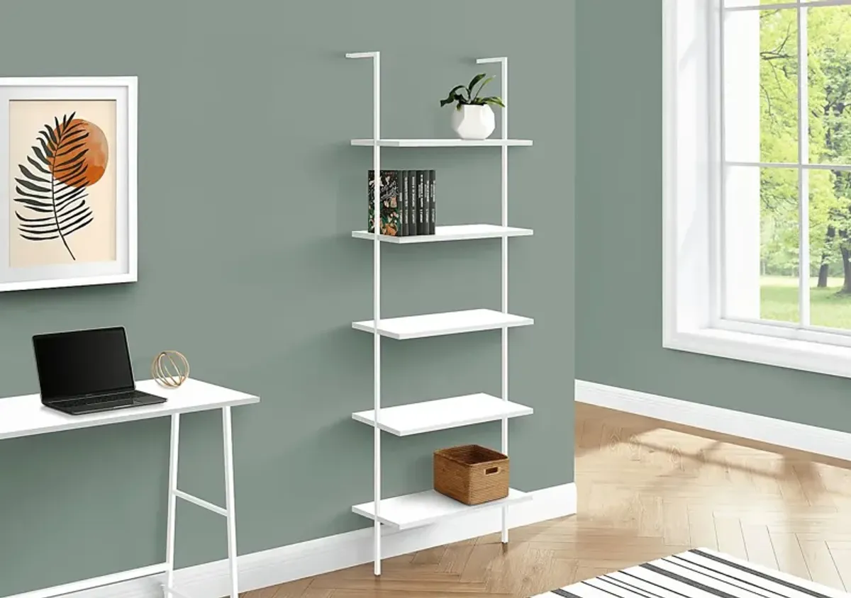 Winbrow White Bookcase