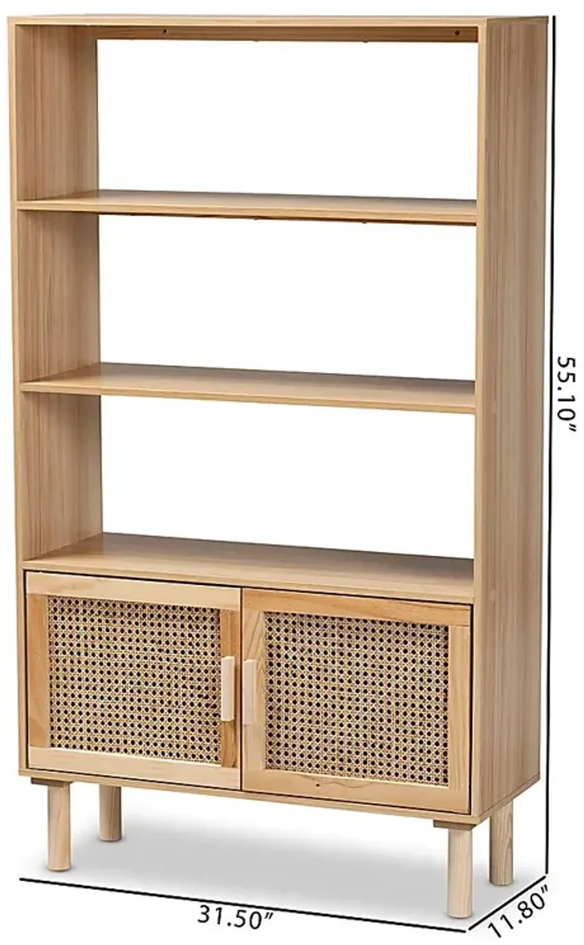 Briargrove Natural Bookcase