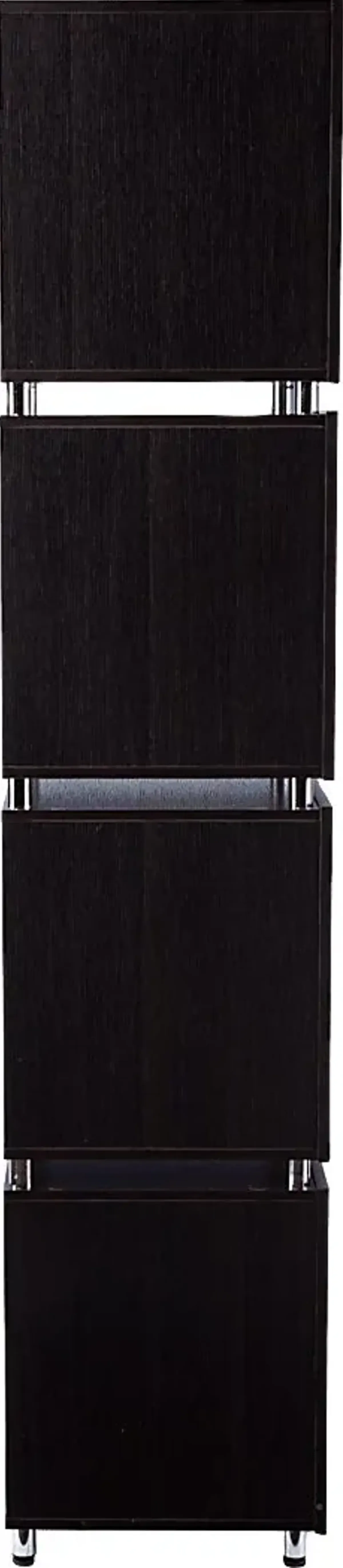 Claybrook Black Bookcase