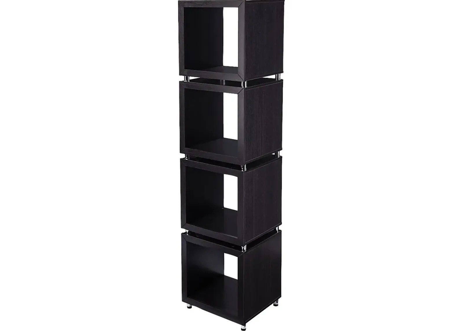 Claybrook Black Bookcase