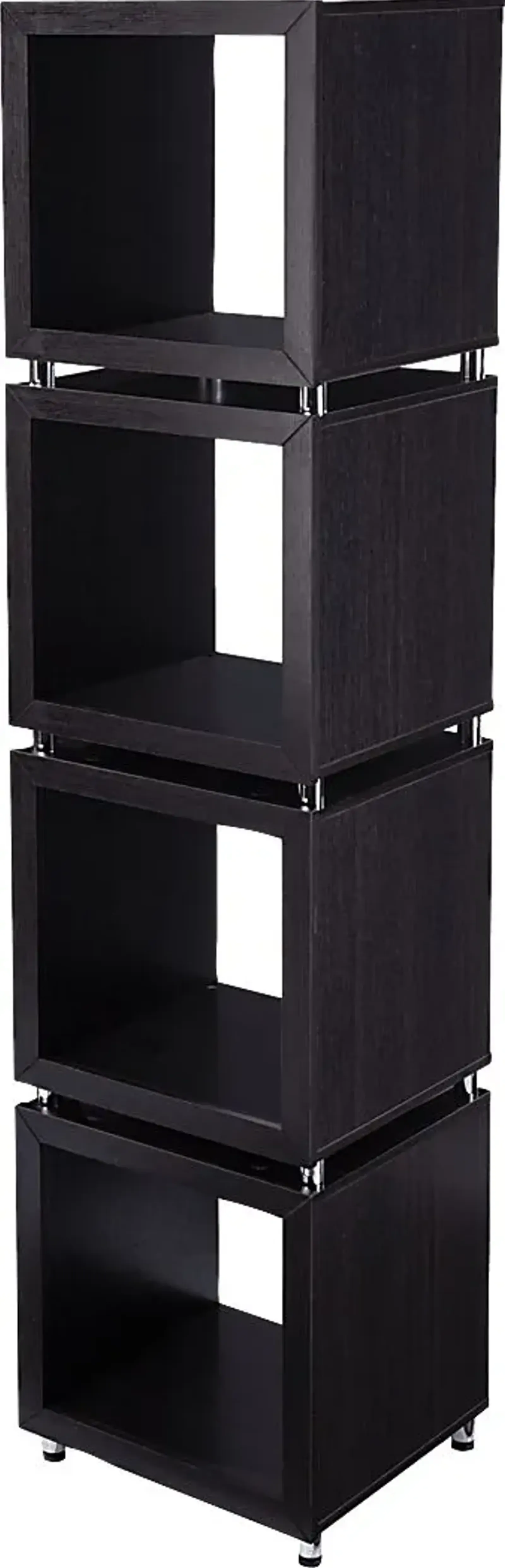 Claybrook Black Bookcase