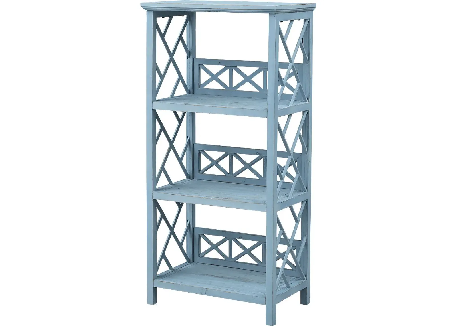 Glengarry Blue Bookcase