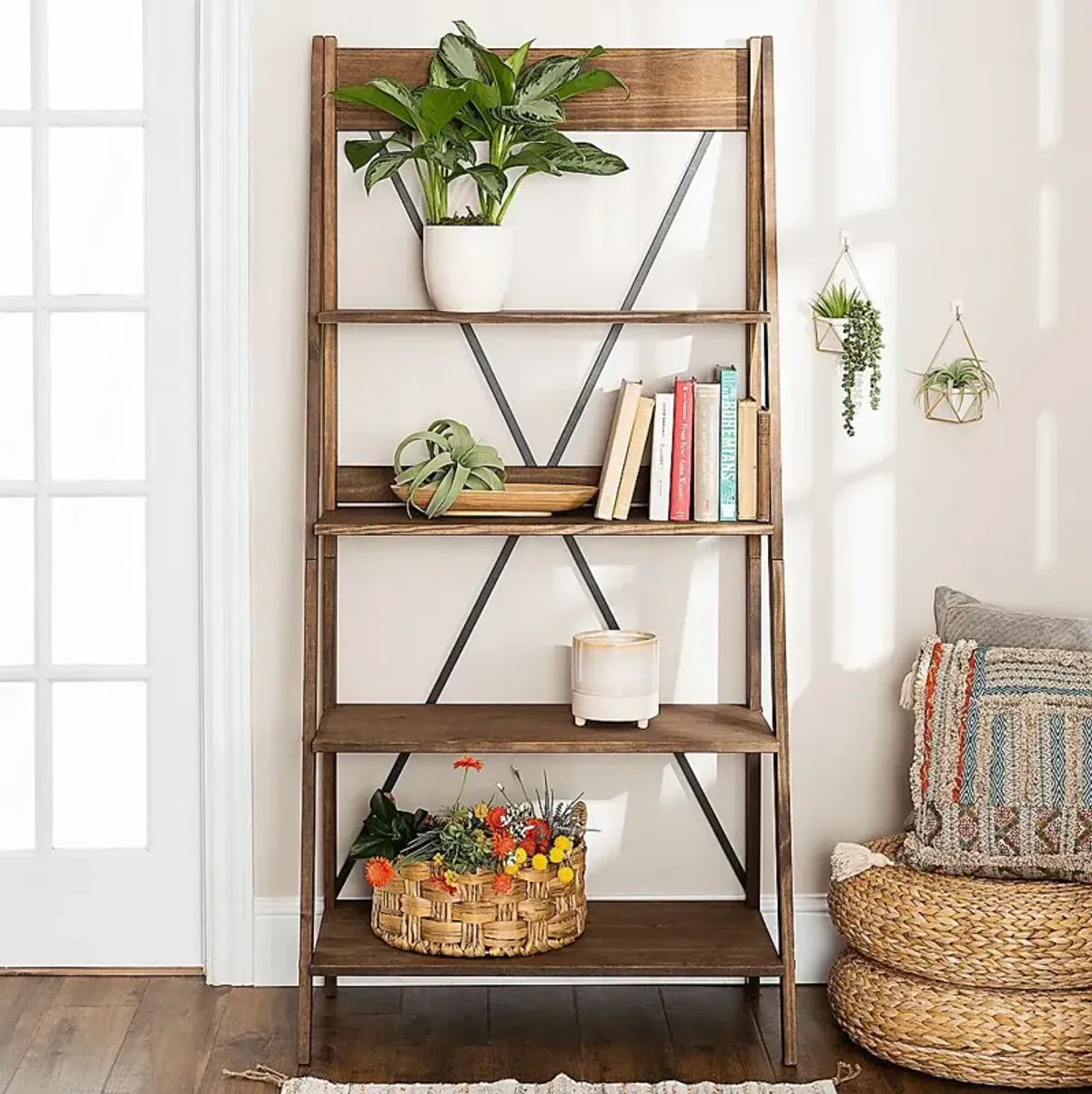 Byrnwyck Brown Bookcase