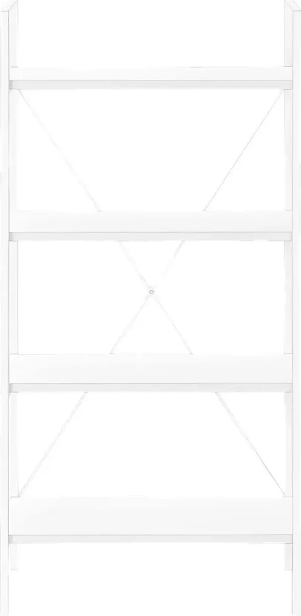 Wallcraft White Bookcase