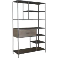 Insdale Gray Bookcase