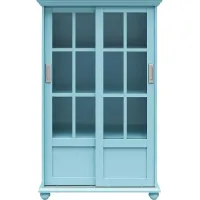 Carleta Blue Bookcase