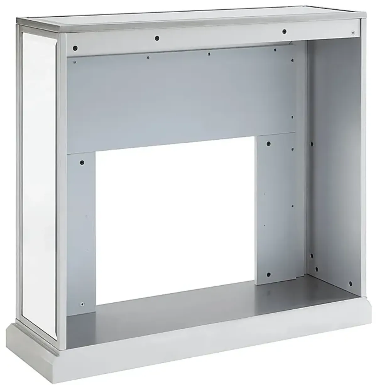 Tarryhollow I Gray 44 in. Console, With Color Changing Electric Fireplace