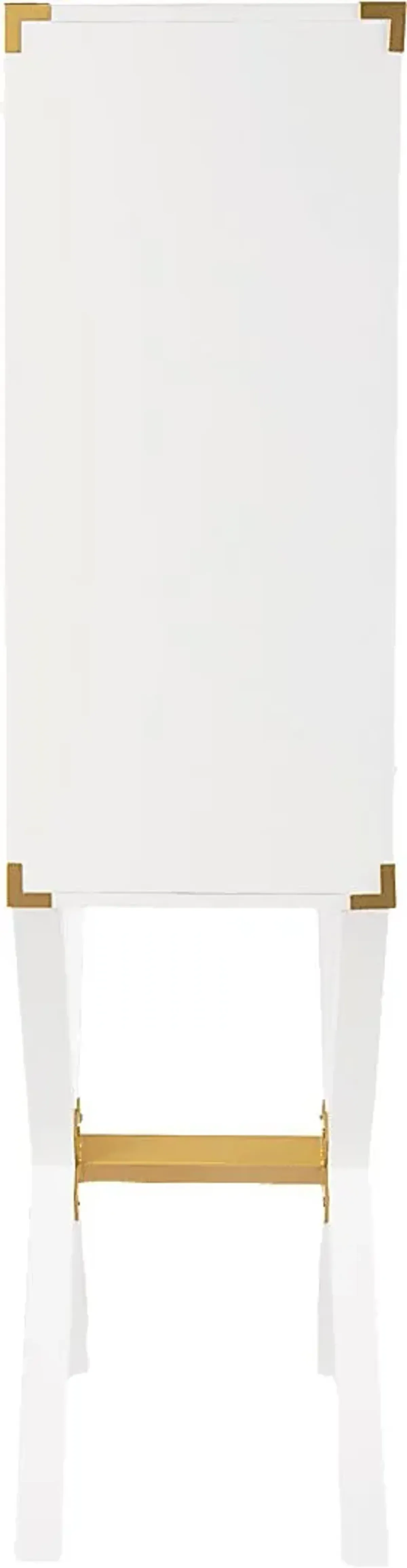 Haverstock White Bar Cabinet