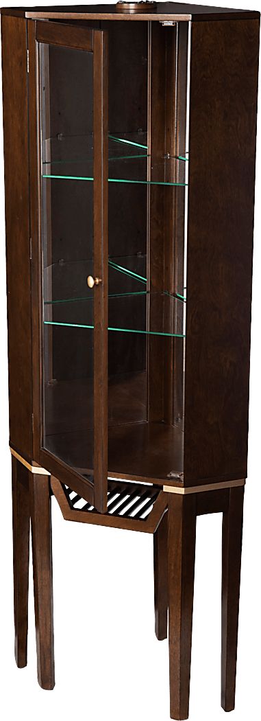 Hilwin Brown Bar Cabinet