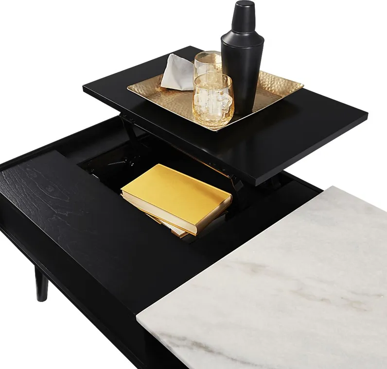 Lanette Black 3 Pc Table Set