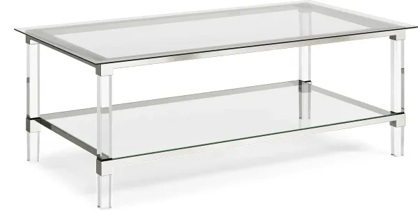 Varna Silver Rectangle Cocktail Table