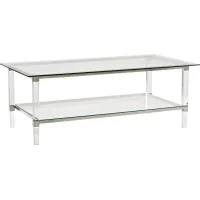 Varna Silver Rectangle Cocktail Table