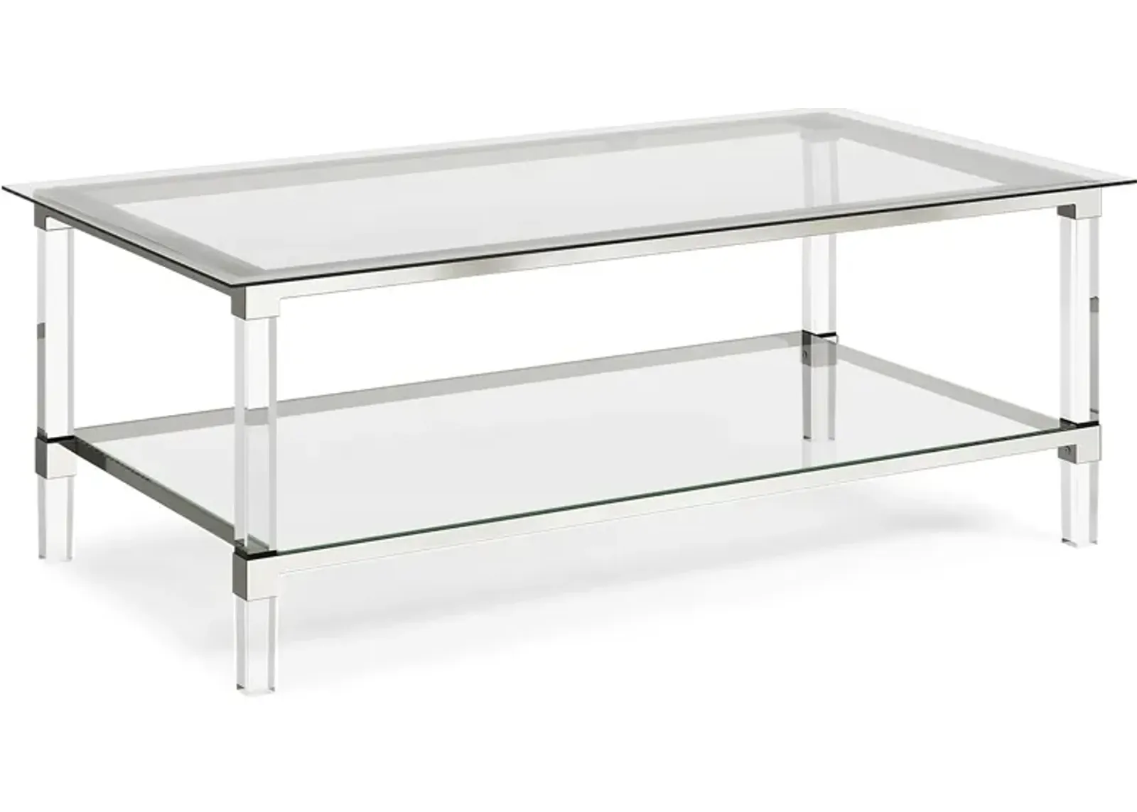 Varna Silver Rectangle Cocktail Table