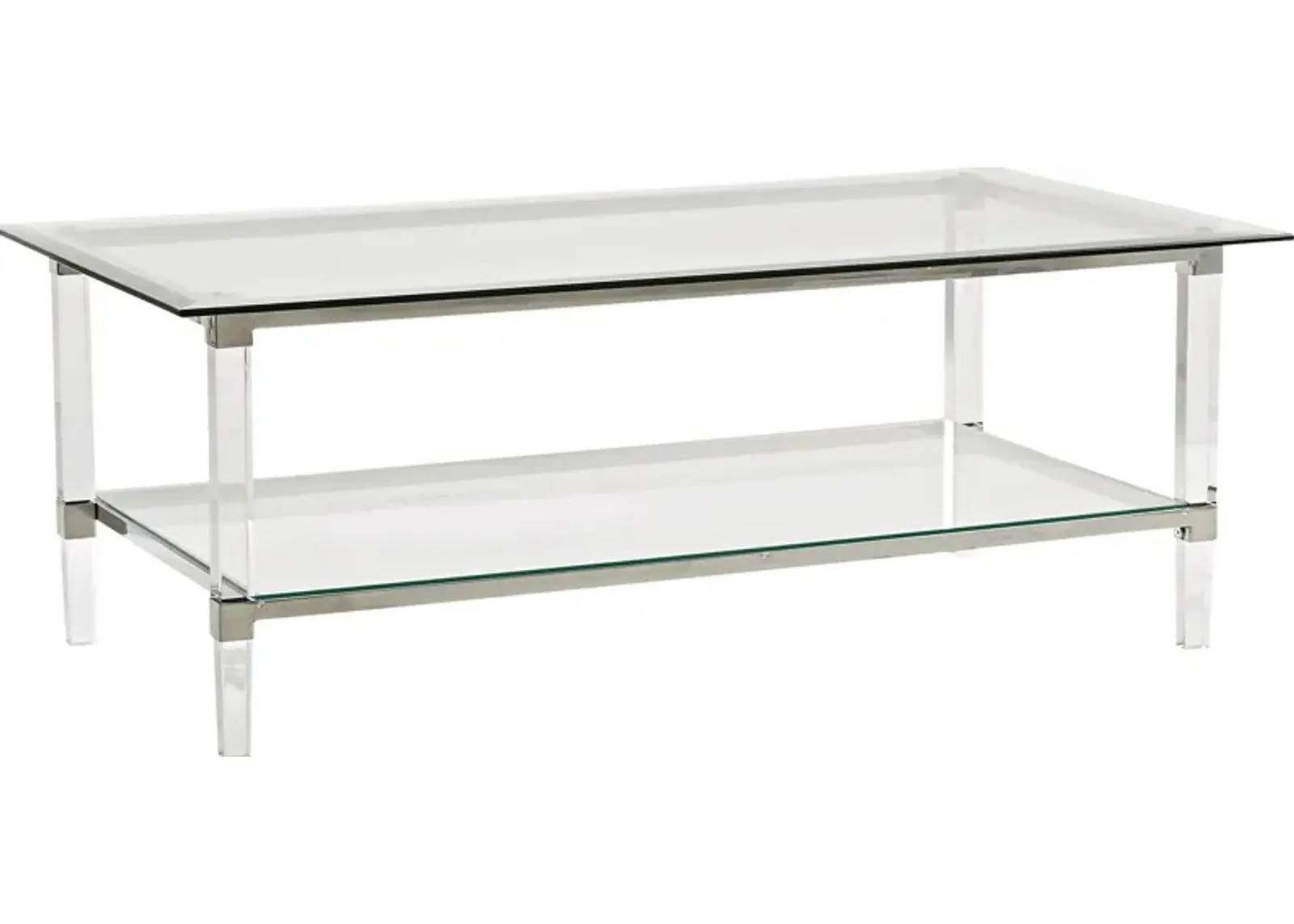 Varna Silver Rectangle Cocktail Table