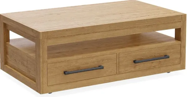 Ithaca Natural Lift-Top Cocktail Table