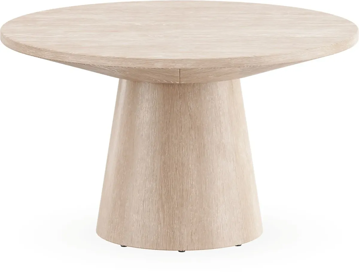 Kendall Natural 29" Round Cocktail Table
