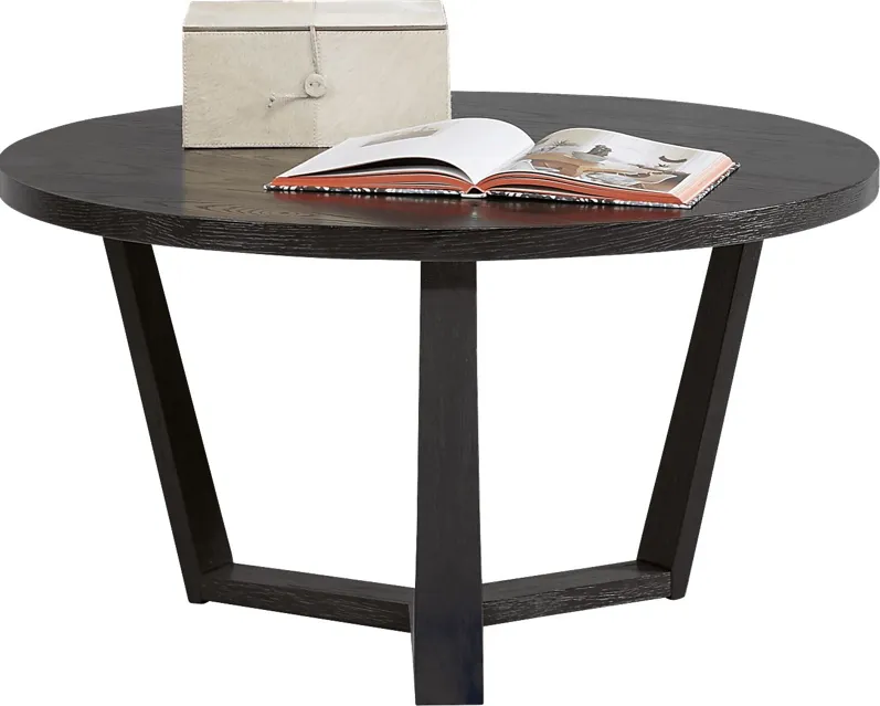 Rumie Dark Brown 36 in. Cocktail Table