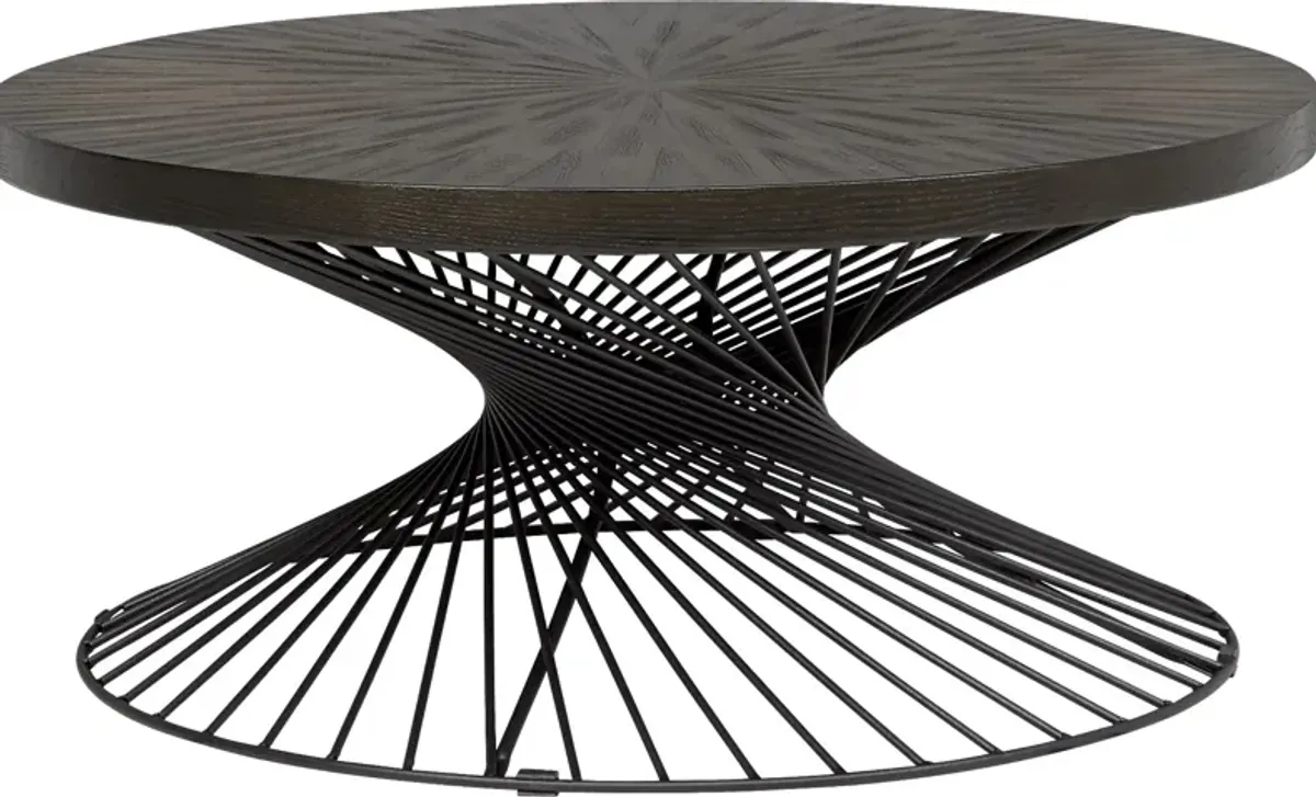 Kanister Brown Cocktail Table