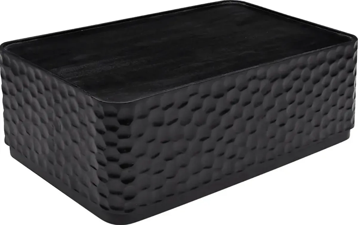 Guillory Black Cocktail Table